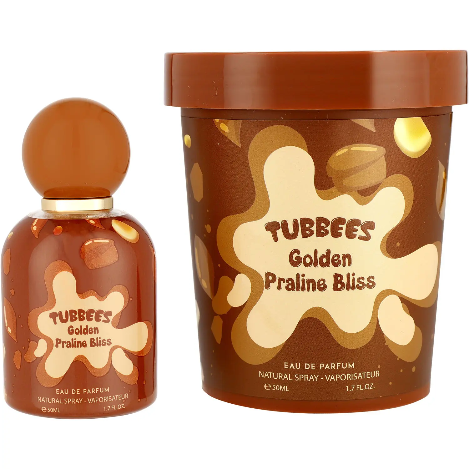 Tubbees Golden Praline Bliss By Grandeur Eau De Parfum For Unisex