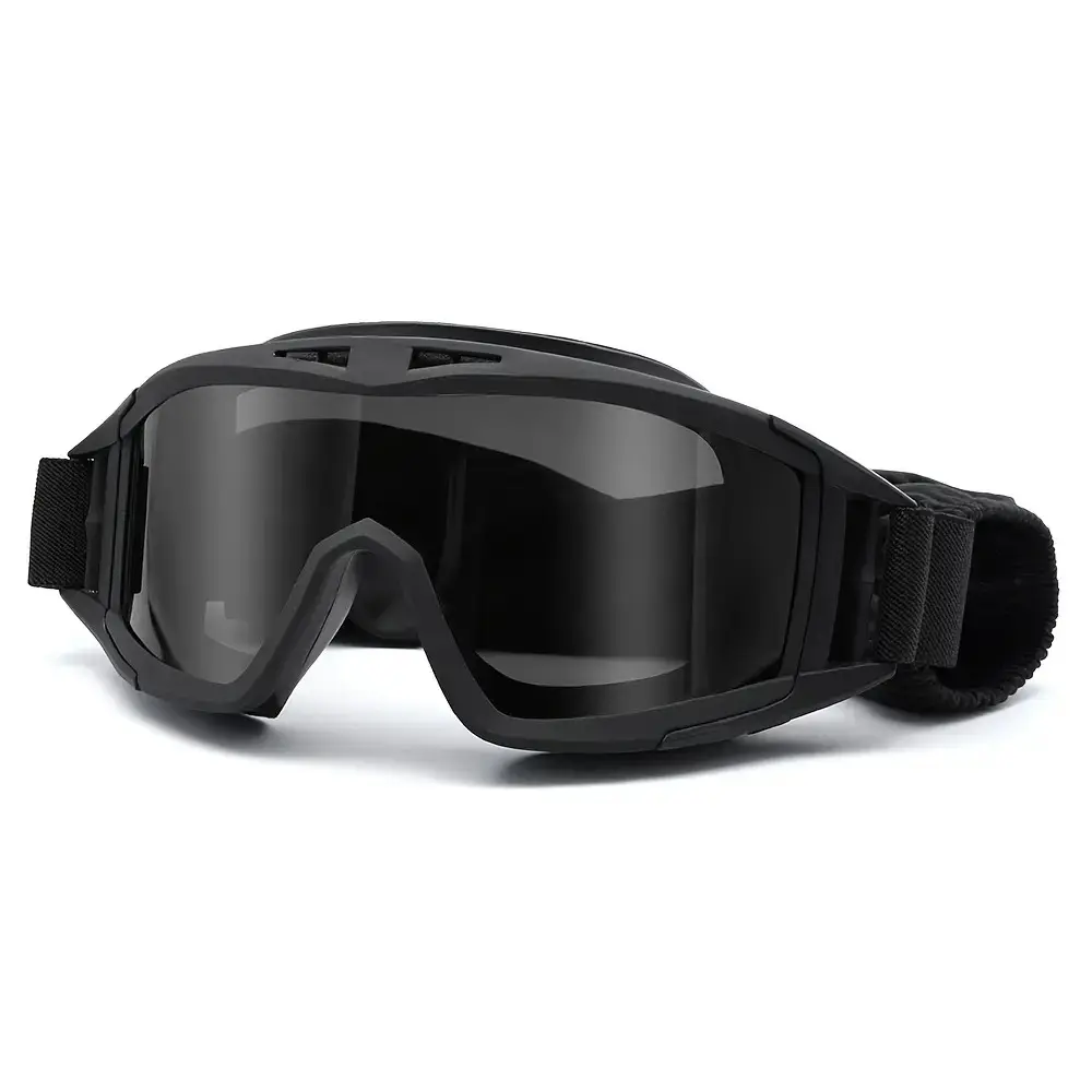 Windproof Fog-Proof Polarized Lenses Sports Glasses, UV Protection UV Rays Wide Vision Off-Road Goggles for Desert Snowfield Sandstorm, Fall Outdoor Eyewear