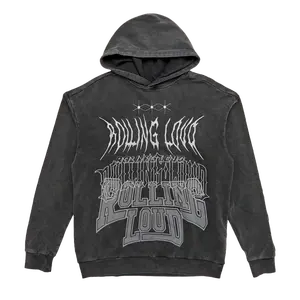 RL G-Metal Logos Vintage Black Hoodie