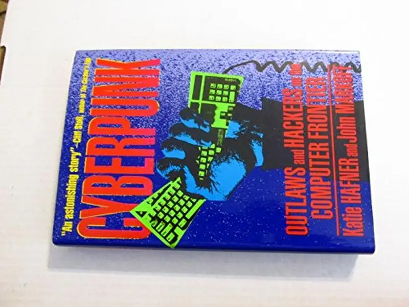USED Book - Cyberpunk: Outlaws and Hackers on the Computer Frontier by Katie Hafner (Hardcover) - english
