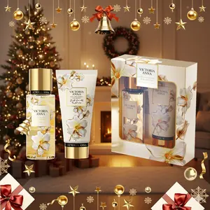 Female Fragrance Body Care Gift Set-Fruit And Floral Scents，Hydrating Lotion & Fragrance Mist for Dry Winter Skin Perfect Thanks Giving Day，Christmas Surprise，Daily Hydration