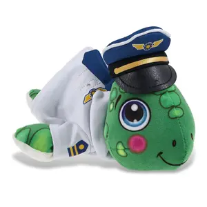 PLUSH BUDDIES - SEA TURTLE PILOT DRESS UP