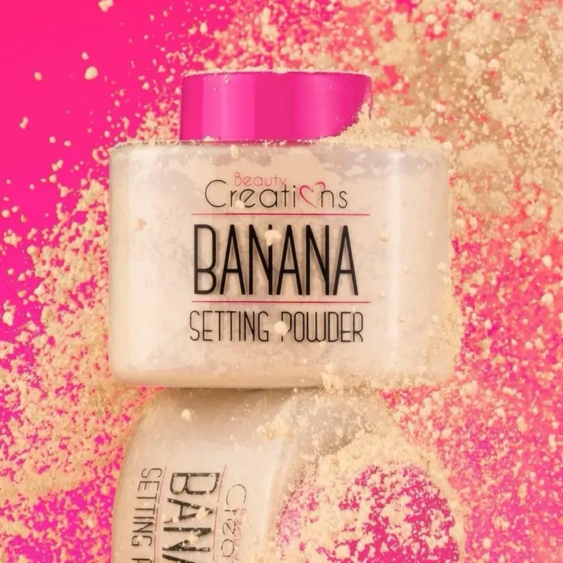Banana Setting Powder Beauty Creations Cosmetic