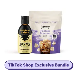 Javvy TikTok Exclusive Bundle Coffee Concentrate and Creamer Bundle Original and Sweet Cream Flavor Javvy TikTok Exclusive Bundle Coffee Concentrate and Creamer Bundle Original and Sweet Cream Flavor
