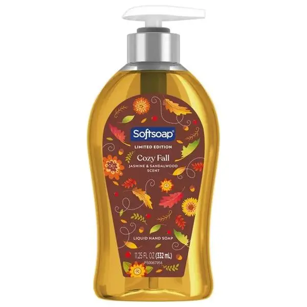 Softsoap Liquid Hand Soap, Cozy Fall Jasmine & Sandalwood, 11.25oz