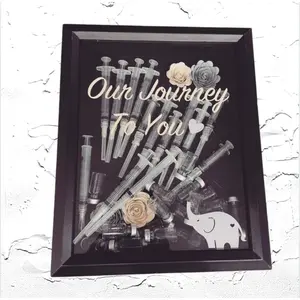 IVF Keepsake, IVF Shadow Box, Shadow Box Keepsake, Our Journey to You, My Journey to You, Miracle Baby (Copyright Item)