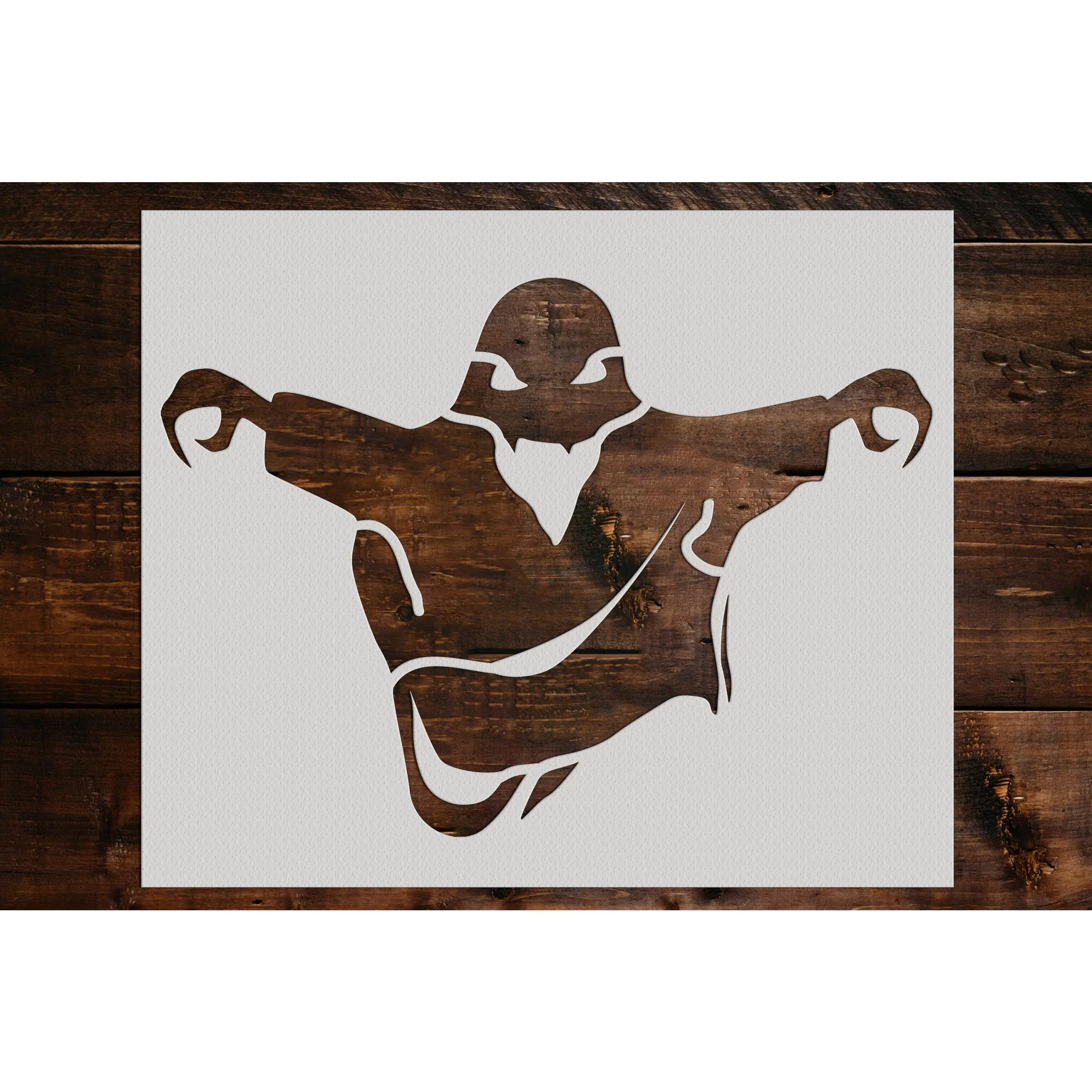 Ghost Stencil - Art and Wall Stencil