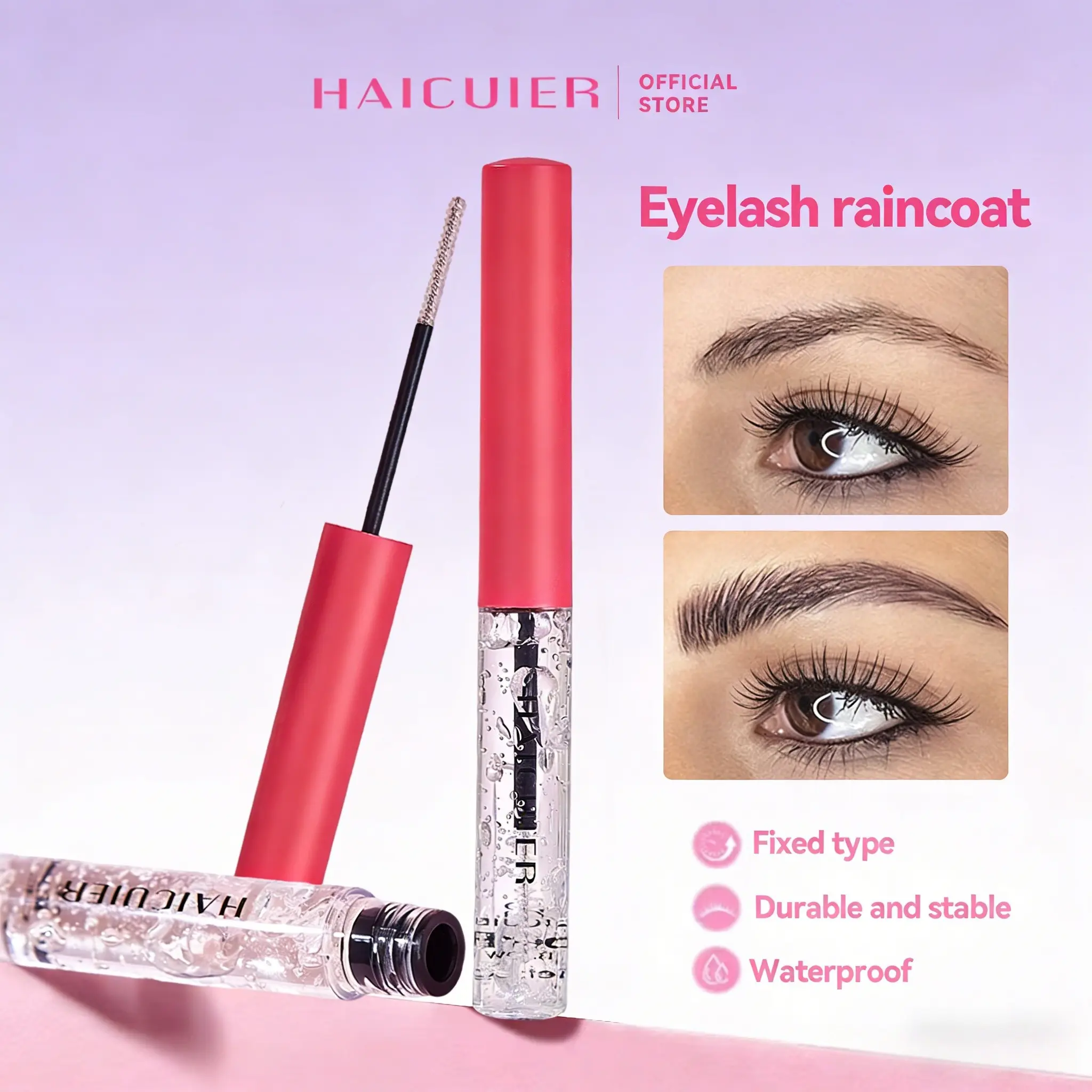 Brow Gel, Eyebrow Styling Gel, Brow Fixing Gel for Natural Look, Long-Lasting Hold, Lightweight Formula, Easy Application, Perfect for Daily Use & Special Occasions