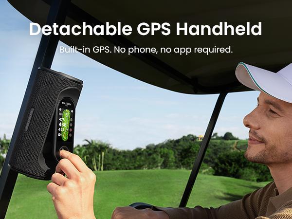 MILESEEY Handheld Golf GPS Rangefinder, 43000+ No Subscription Preloaded Courses, View & Audible Distances,Touchscreen, 15H Battery, Magnetic, Waterproof,Hazard, Golf Accessories for Men, Golf Gifts MILESEEY Handheld Golf GPS Rangefinder, 43000+ No Subscription Preloaded Courses, View & Audible Distances,Touchscreen, 15H Battery, Magnetic, Waterproof,Hazard, Golf Accessories for Men, Golf Gifts