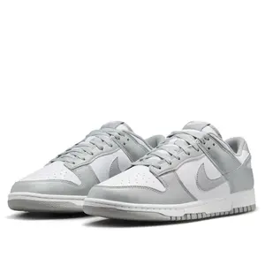 Nike Dunk Low White Light Smoke Grey Men's HF5441-105 New