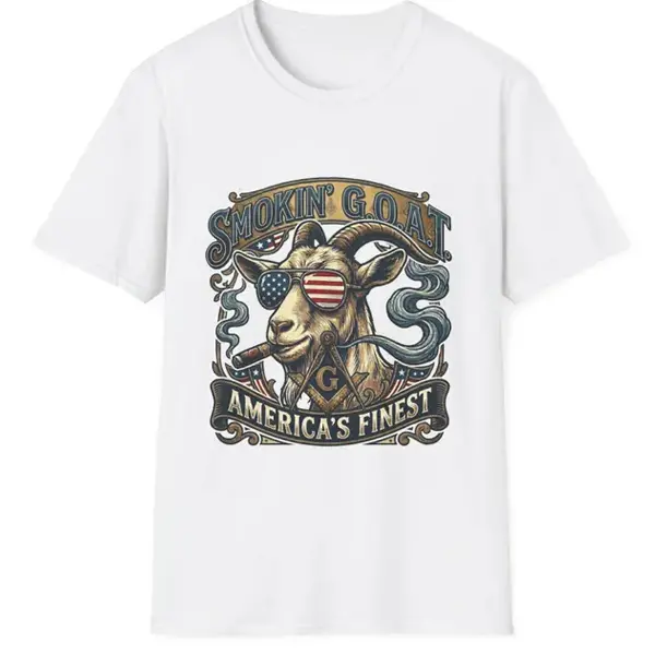Smokin' G.O.A.T. graphic T-Shirt