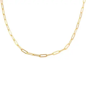 MYKA Stackable Paperclip Chain in 18K Gold Plating
