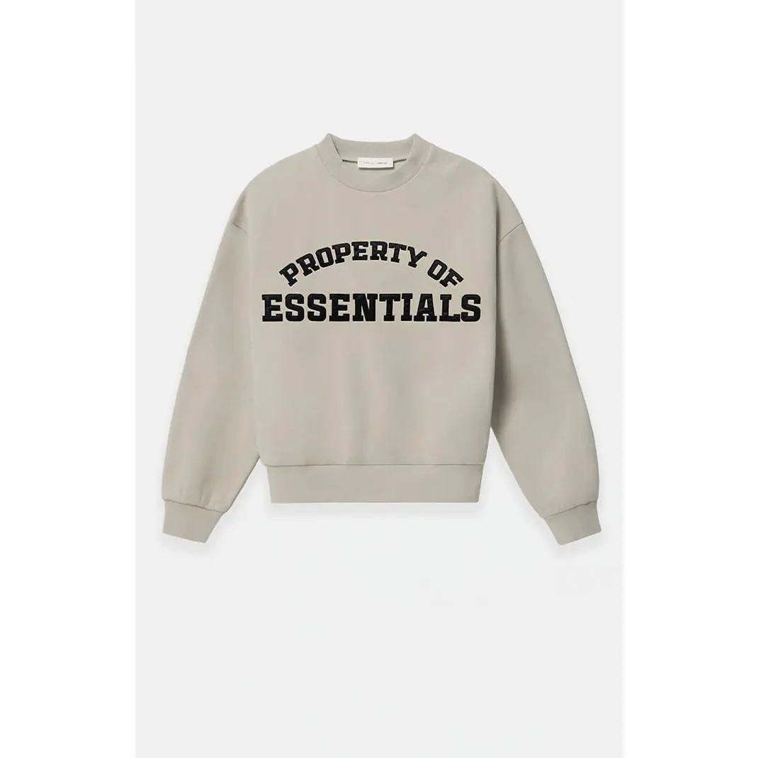 Fear of God ESSENTIALS Men's Seal Property Lounge Crew Neck Sweatshirt