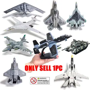 1:72 Scale Buildable Blocks, Us F22 F35 F14 B2, Russian Su-35 Su-57 Tu-160, Stealth Fighter Toy, Birthday Gift