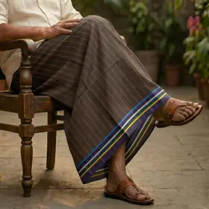 RegularX Cotton Lungi with a Modern Traditional Look