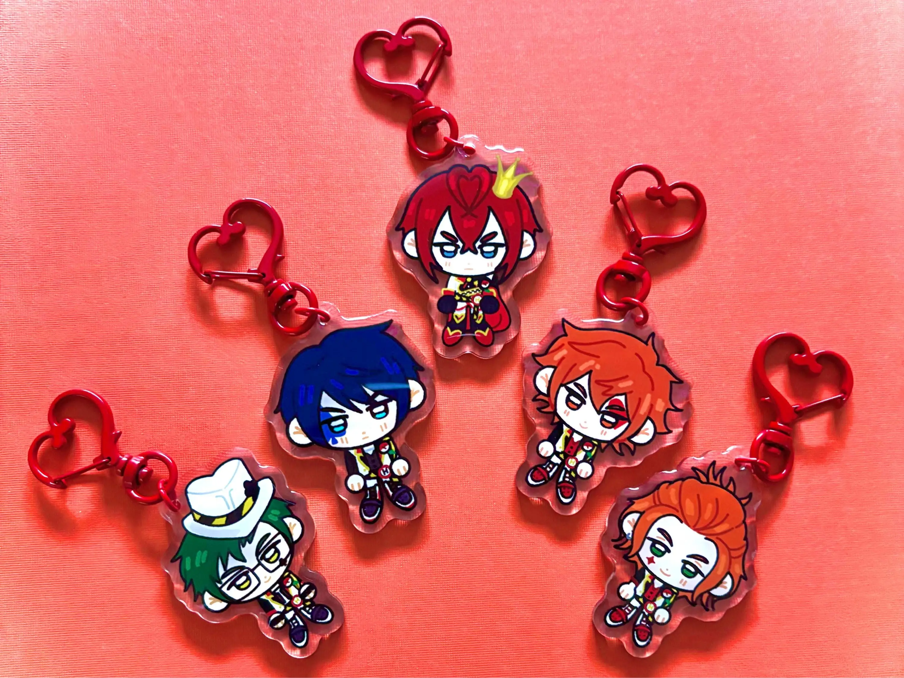 Twisted Wonderland Epoxy Charms | TWST Acrylic Charms