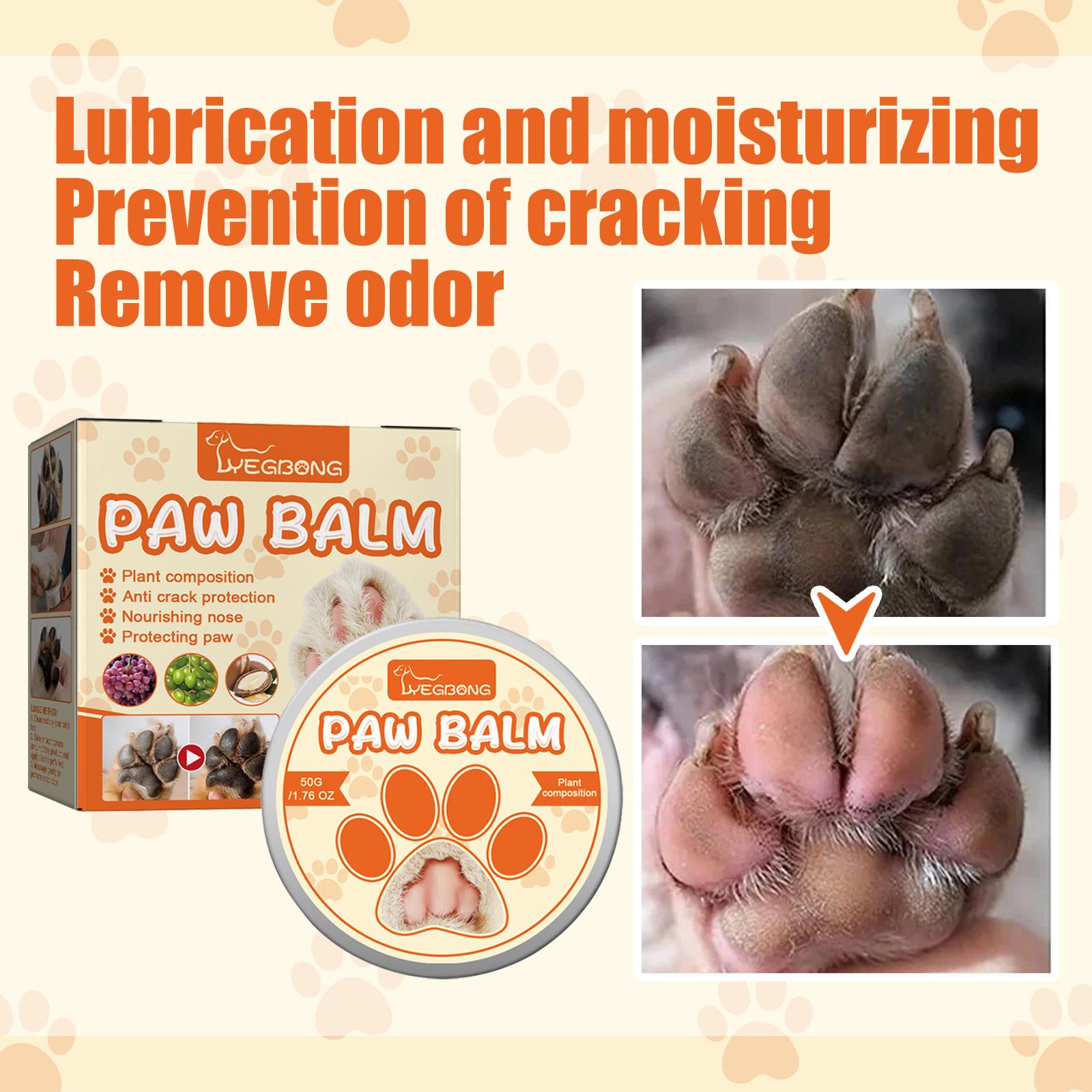 Pet Moisturizing Paw Care Cream, Cats And Dogs Universal Moisturizing Feet Soles Meat Pad Cracked Care Cream