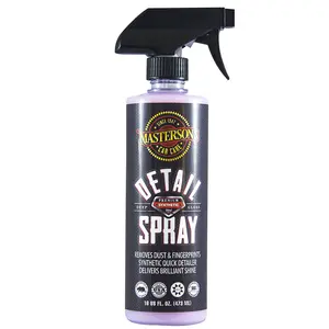 MASTERSON'S CAR CARE -DETAIL SPRAY (16 oz) - MCC_103_16 - Anti Static Sprayable Detailer for Cars, Trucks, Motorcycles, RV, Apartments - Removes Dust, Dirt, Fingerprints Instantly