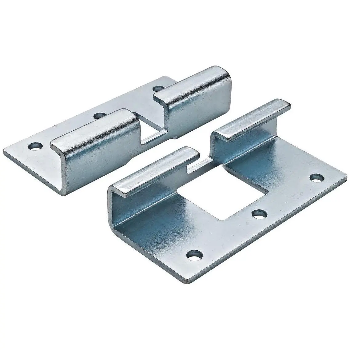 Hafele J-Hook Connectors (Right & Left) for Surface Mounting FlipBolt Countertop Connector