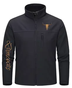 Black/Brown Soft Shell Jacket