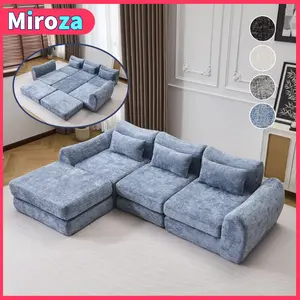 Modular Cloud Sofa, Free Combination Lazy Sofa, Multifunctional Floor Couch for Living Room Bedroom Lounge Studio