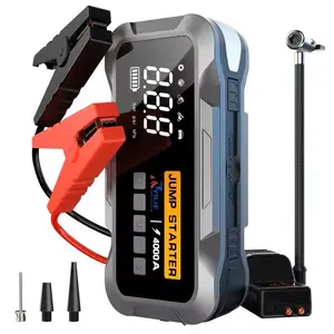 Jump Starter 4000A with Digital Display and USB Port for Car Batteries