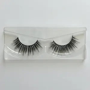 Labo Glam Temptress 25mm Cat Eye Faux Mink Lashes | Lifted Glam Strip Lashes Reusable