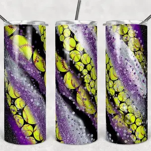 20oz softball tumbler tumblers