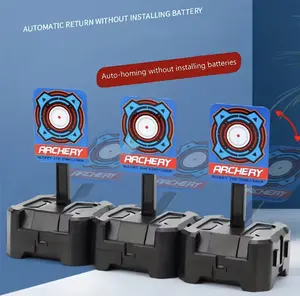 ‌Mechanical Auto Reset Target for Ball Blaster/Foam Blaster/Soft Bullet Gun - Tabletop Target | Toy Target | Outdoor Shooting Game | Backyard Fun | Auto-Resetting Dummy‌