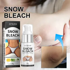 JAYSUING Snow Bleach Cream | Brighten & Even Skin Tone | Gentle Nourishing Hydrating for Underarms, Elbows & Knees | For Face & Body #SkinBrightening #BodyCare
