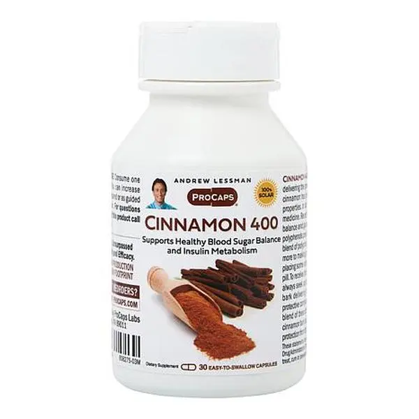 Andrew Lessman Cinnamon-400 - 30 Capsules