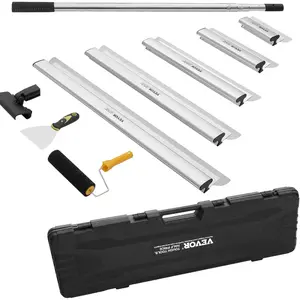 VEVOR Skimming Blade, 40 inch Smoothing Knife, European Stainless Steel Construction Knife, Aluminum Blade Profile Smoothing Knockdown Spatula for Gyprock/Drywall/Wall - Board