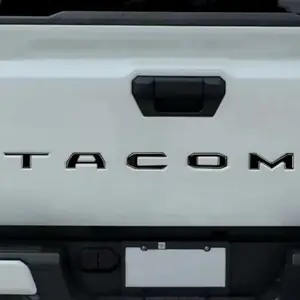 Tailgate Letters for 2024–2026 Tacoma – Tailgate Insert Decal Emblem, Truck Exterior Trim Accessories