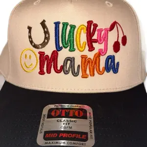 Lucky Mama Vintage Trucker hat