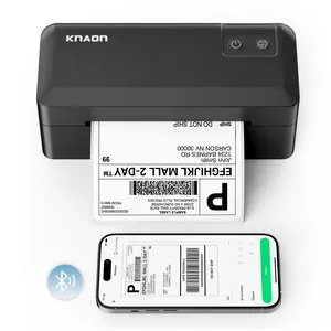 KNAON Shipping Label Printer Bluetooth Thermal Label Printer,Compatible with USPS, Amazon, Shopify, iOS/Android/Windows/Mac