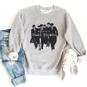 Vintage Peakyy Blinders Tommy Shelby Sweatshirt/Shirt, Vintage TV Series Fan Gift, Family Shelby 90s Graphic Shirt, Unisex Top, Retro Style, Trendy Shirt