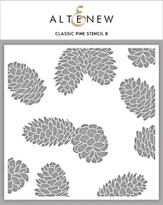 Classic Pine Stencil B