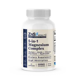Magnesium Complex Wellness Capsule, Ultra-Absorbable Supplement for Sleep, Bones & Daily Wellness