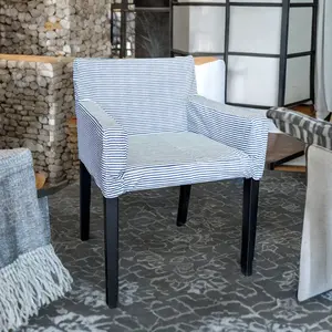 SALE IKEA NILS Ticking Stripe Navy Chair Cover,  Compatible with IKEA Nils Armchair