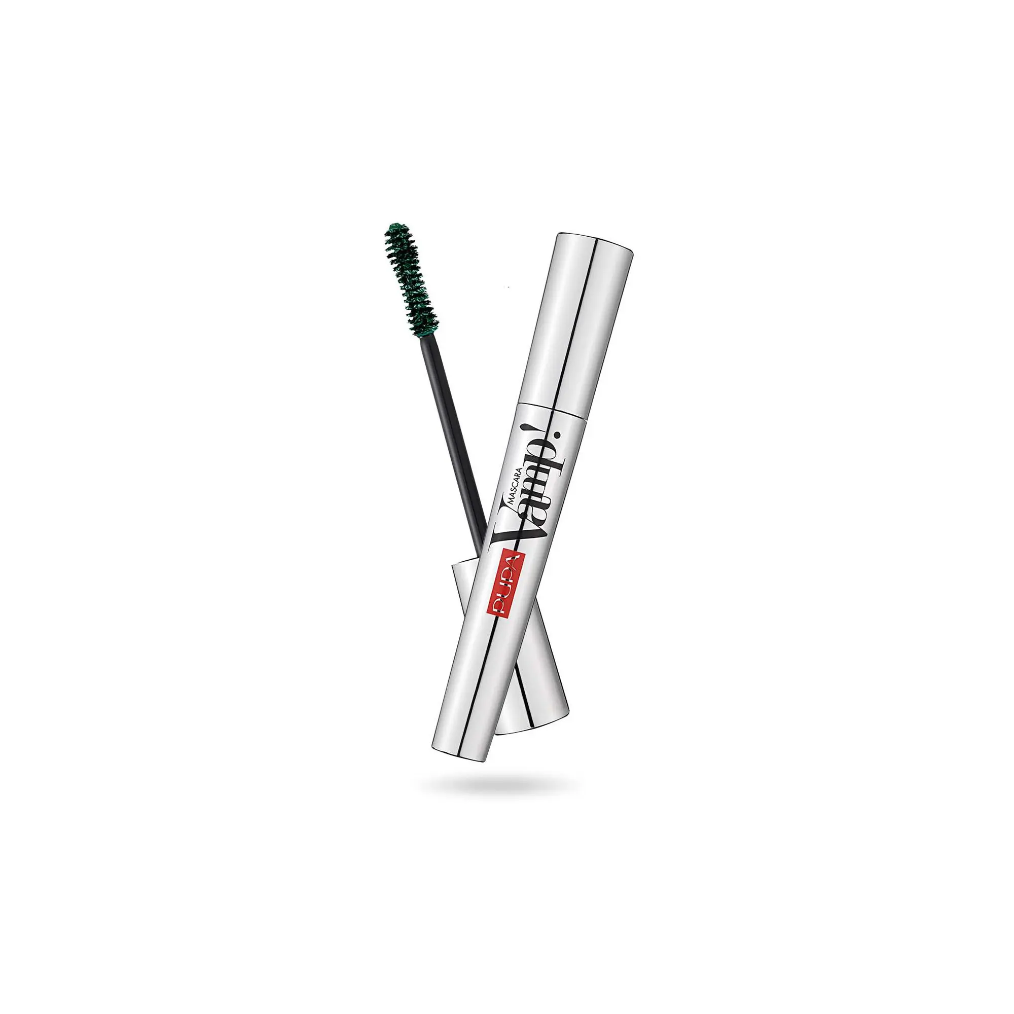 PUPA Milano Vamp! Mascara - For Voluminous And Dramatic Eyelashes - Max Lengthening And Defining Formula Adds Impact - Boost Your Eye Allure With Long, Thick Lashes - 504 Military Green - 0.32 Oz