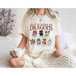 How to Train Your Dragon 3 Hidden World Shirts, Dragon Toothless Friends Shirt, Dragon Character Shirt, Magic Kingdom Shirt