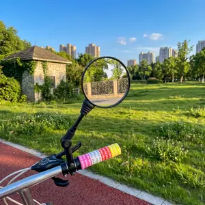 DIY Colorful Silicone Handlebar Grip Covers, Anti-Slip Protective Sleeves for Bicycles & E-Bikes, Universal Handle Wrap Replacement, Fits 1.18"-1.77" (30-45mm) Tubes, Vibration Dampening MTB Bike Accessories