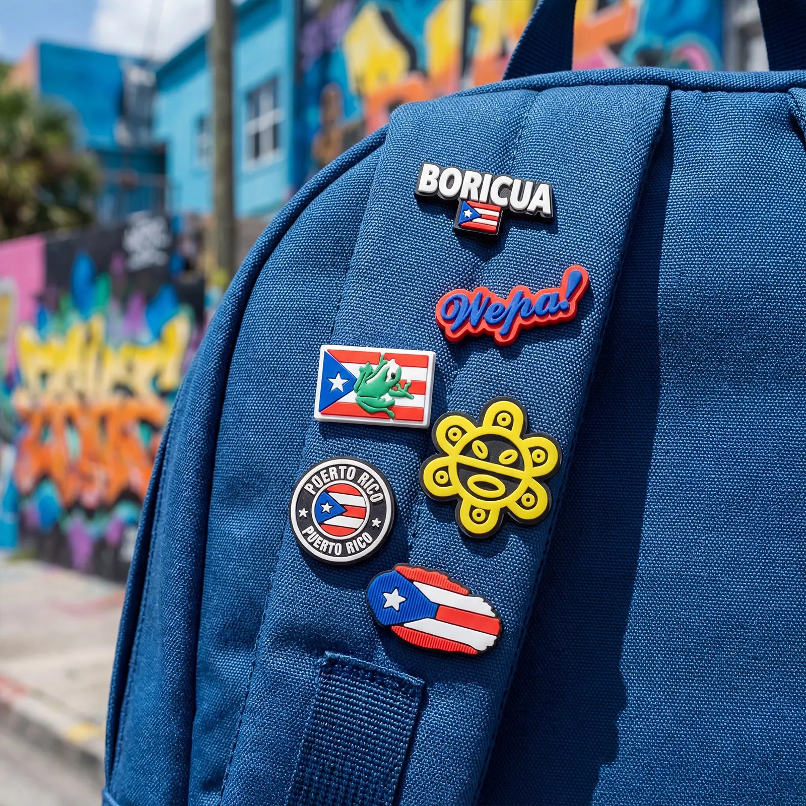 Hot Puerto Rican Style Pins - 20 Pcs Multicolor Cultural Badges, Decorate Denim Jackets, Canvas Bags, Notebooks, Fashion Accessories