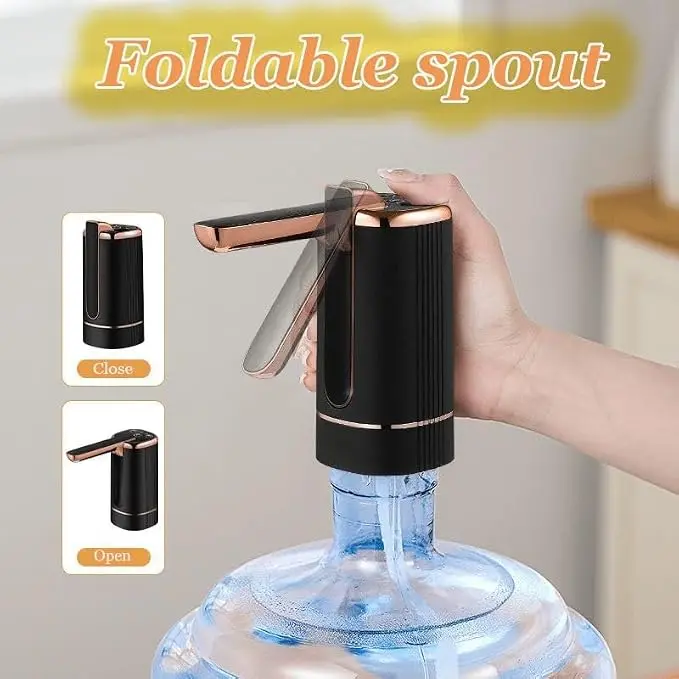 Automatic Electric Water Dispenser Pump for 5Gal Bottle - Portable Kitchenware Drinking Utensil for Home, Office, Camping