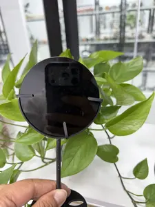 Mia(10473)gc.Polished obsidian scrying mirror for protection and clarity, only $7 (stand sold separately).