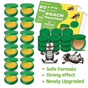 Roach Repellent, Domestic Dormitory Kitchen Powerful Cleaning Cockroach Exterminator Cockroach Gel Bait Pest Control Kit Rodent Repellent Pouches for Indoor & Outdoor Large Indoor Outdoor Glue Trap mopping products