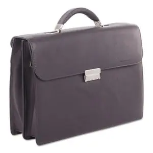 Swiss Mobility 49545802SM Milestone Briefcase Holds Laptops, 15.6, 5 x 5 x 12 in. - Brown