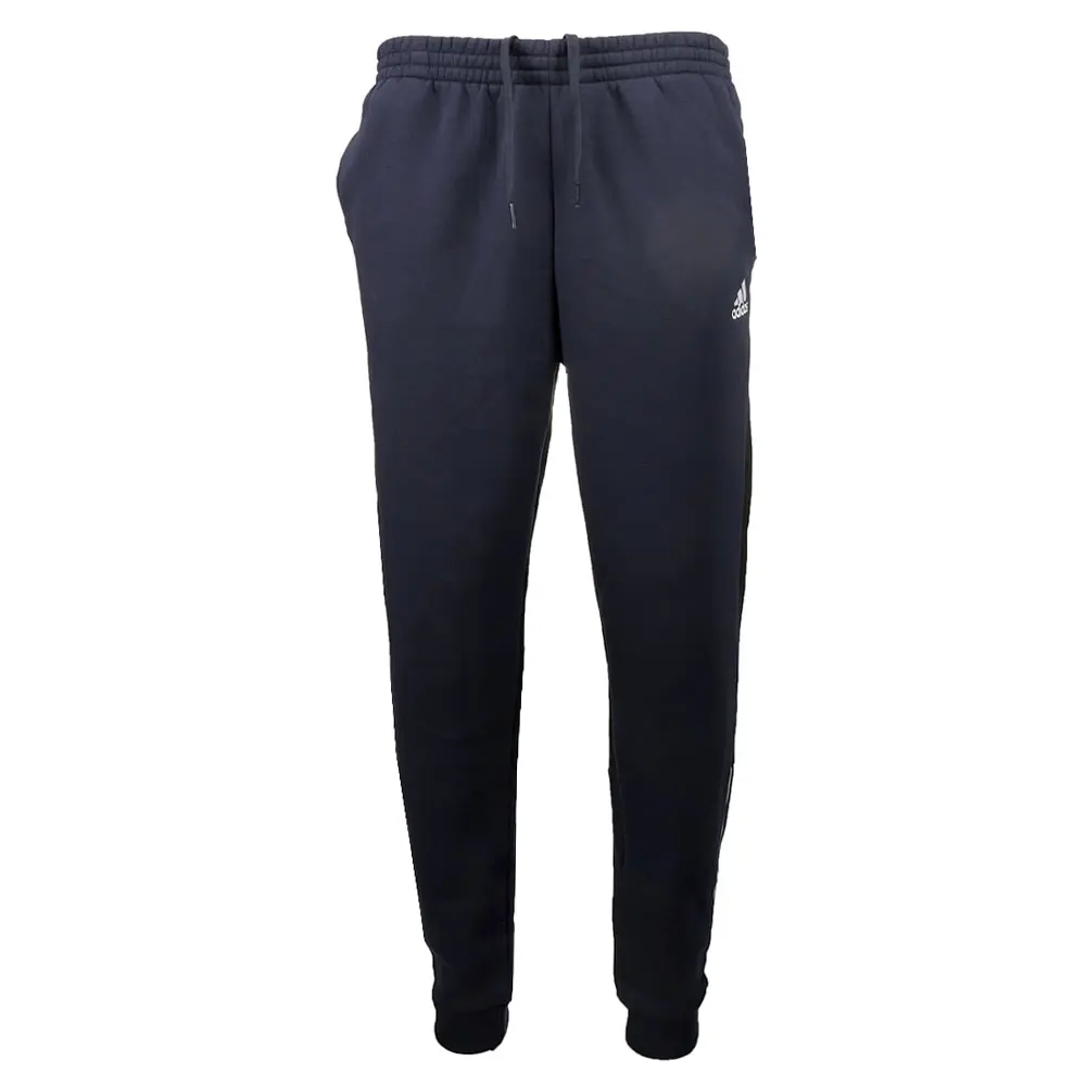 adidas Mens Essentials Colorblock Fleece Joggers Casual Comfort Technology - Blue adidas Mens Essentials Colorblock Fleece Joggers Casual Comfort Technology - Blue