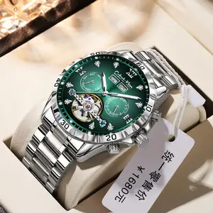 42mm Super Bright Luminous Swiss Watch | Sapphire Crystal & 30M Water-Resistant - The Epitome of Luxury Elegance