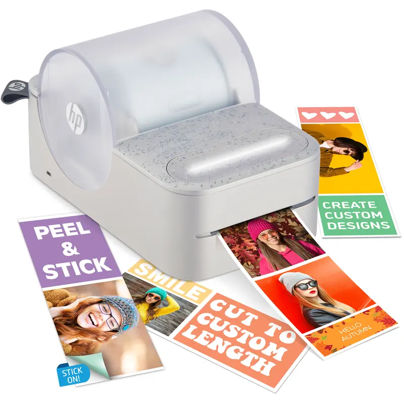 HP Sprocket Panorama Portable Inkless Travel Printer - Instant Picture, Mini Picture, Bluetooth, 2”x0.5”-9” Print Size, Pocket Photo/Sticker/Label Maker, Sticky Note Capability, Fun for All Ages